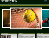 sports website design